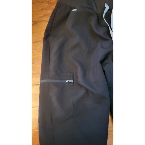 FIGS Scrub Pants Women's Size Medium Black EUC - Picture 6 of 12